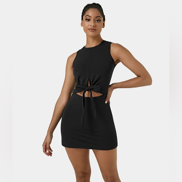 HALARA Dresses Nwt Halara Successful Dress With Shorts 2 Piece Set